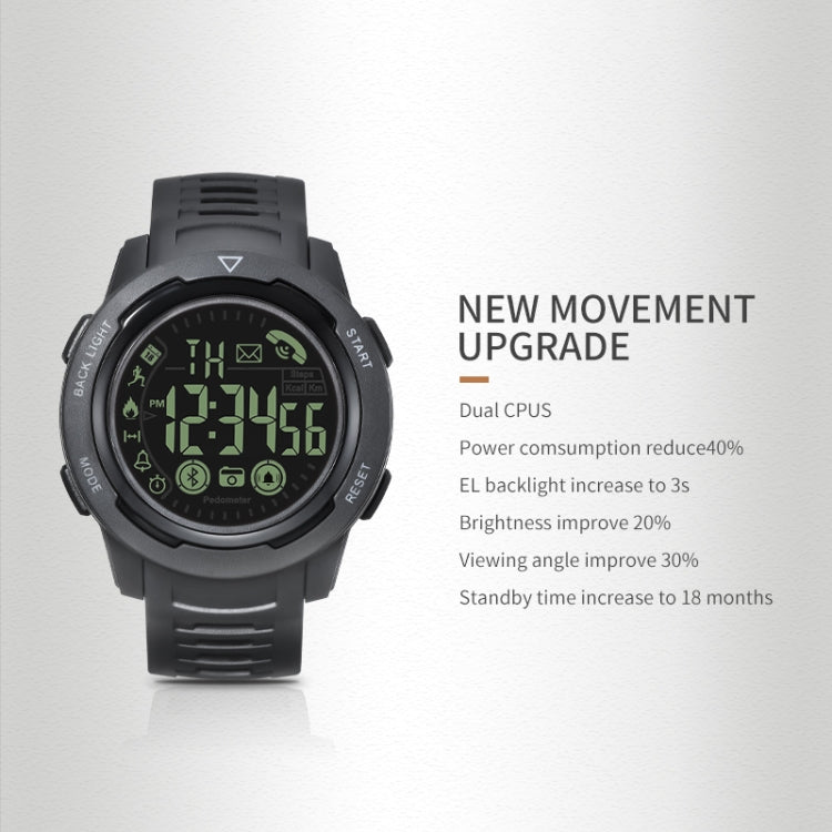 SPOVAN PR3 Montre de sport intelligente Bluetooth étanche pour l'extérieur