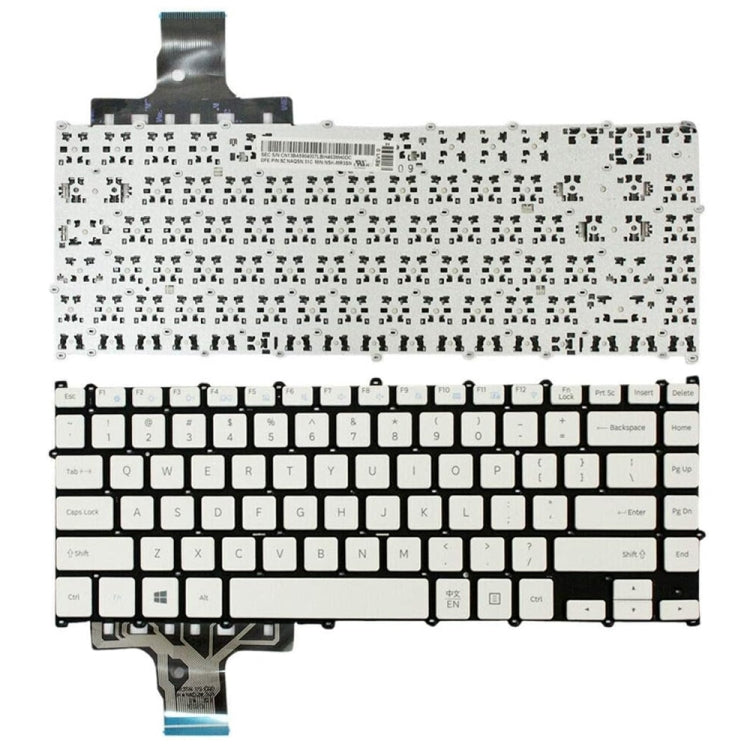 Clavier d'ordinateur portable à touche d'entrée en anglais