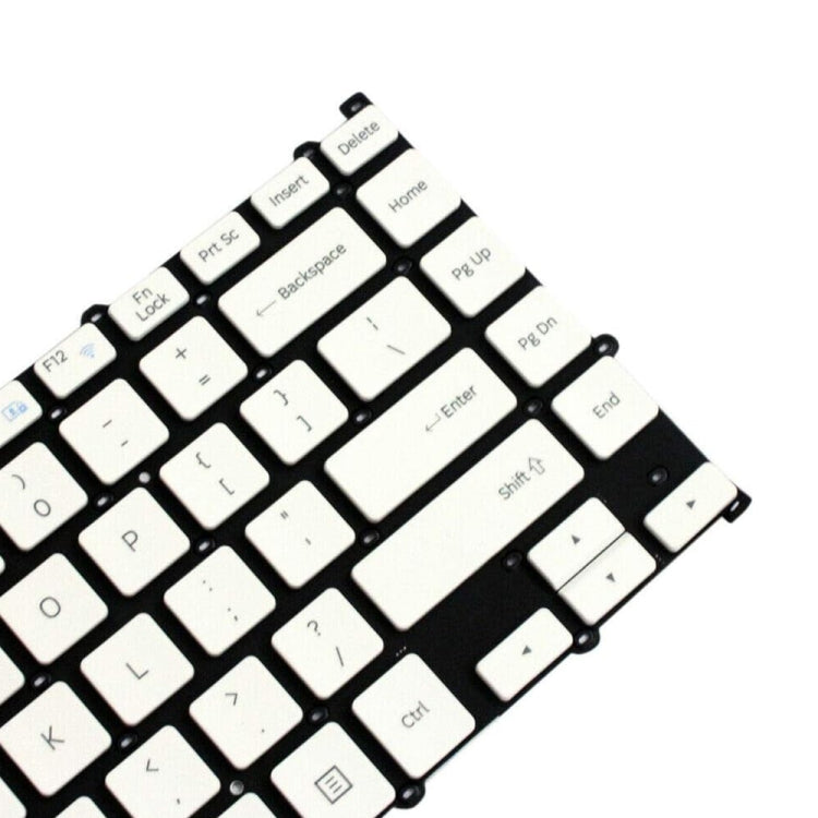 Clavier d'ordinateur portable à touche d'entrée en anglais