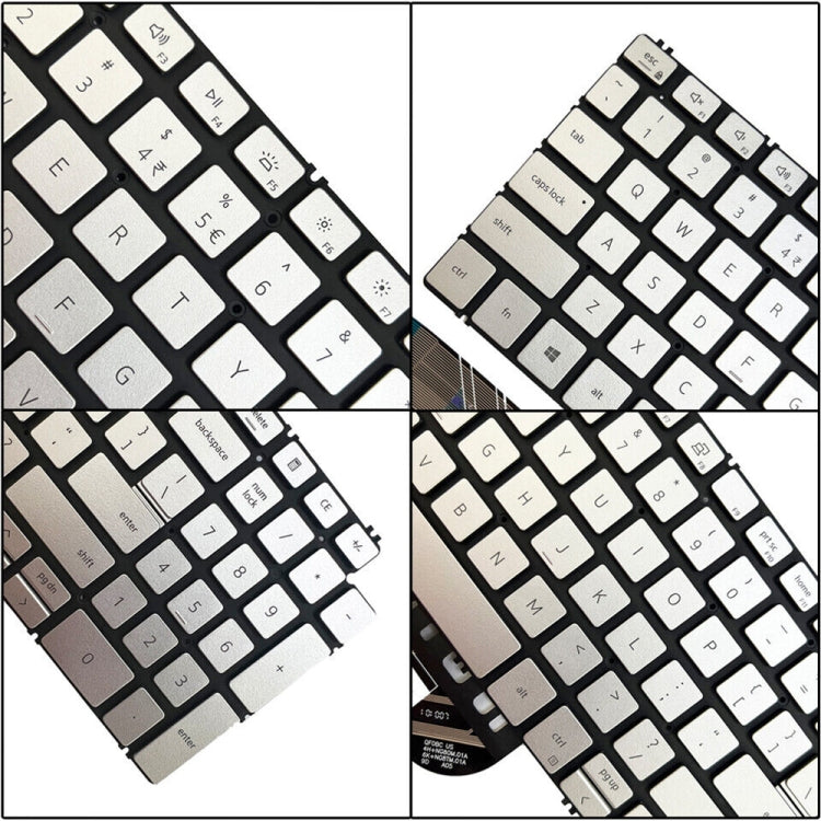 Clavier d'ordinateur portable rétroéclairé version américaine, For Dell Inspiron 15 7590 / 7791 / 5584