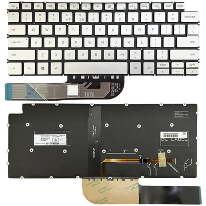 Clavier d'ordinateur portable rétroéclairé version américaine, For Dell Inspiron 7490 / Vostro 5390