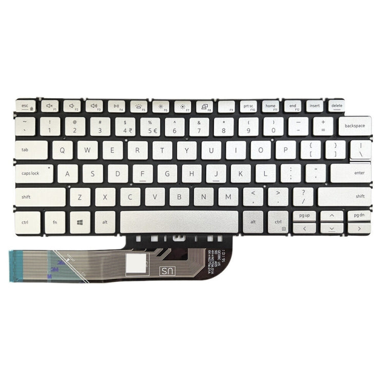 Clavier d'ordinateur portable rétroéclairé version américaine, For Dell Inspiron 7490 / Vostro 5390
