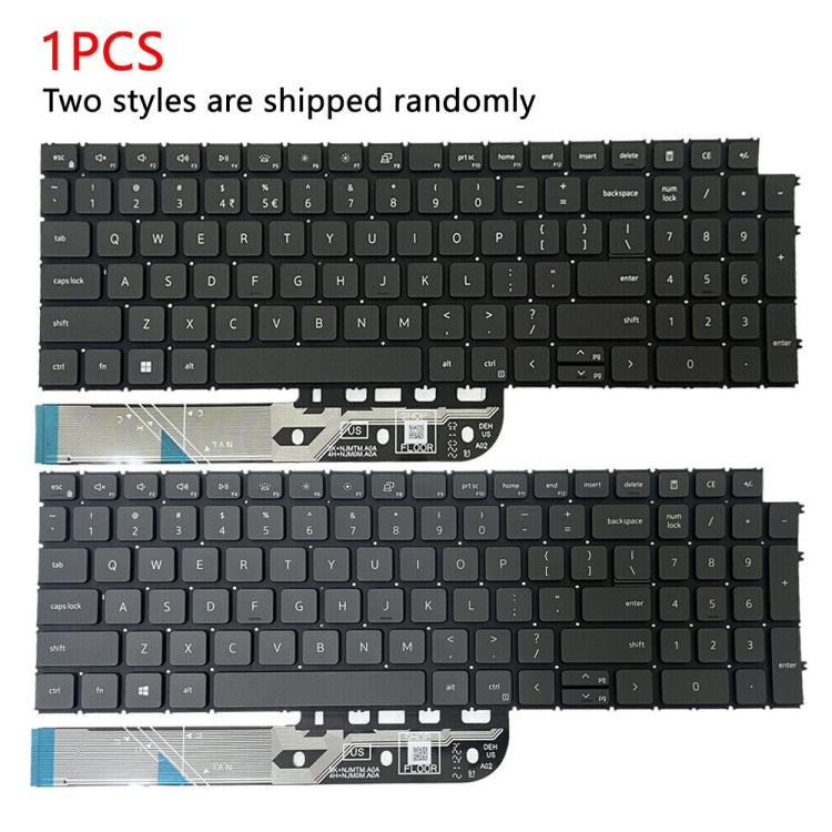 Clavier d'ordinateur portable rétroéclairé version américaine, For Dell Inspiron 15-3511 3515 5510 7510 16-7610, For Dell Vostro 5310 5320 5410 Latitude 3320 3420, For Dell Latitude 5520 5521 Precision 3560 3561, For Dell Latitude 7300 5300 5200       ...
