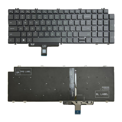 Clavier d'ordinateur portable rétroéclairé version américaine, For Dell Inspiron 15-3511 3515 5510 7510 16-7610, For Dell Vostro 5310 5320 5410 Latitude 3320 3420, For Dell Latitude 5520 5521 Precision 3560 3561, For Dell Latitude 7300 5300 5200       ...