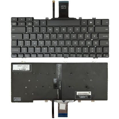 Clavier d'ordinateur portable rétroéclairé version américaine, For Dell Inspiron 15-3511 3515 5510 7510 16-7610, For Dell Vostro 5310 5320 5410 Latitude 3320 3420, For Dell Latitude 5520 5521 Precision 3560 3561, For Dell Latitude 7300 5300 5200       ...