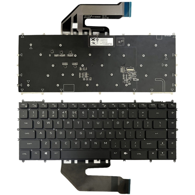 Clavier d'ordinateur portable rétroéclairé version américaine, For Dell Alienware x15 R2 / R1