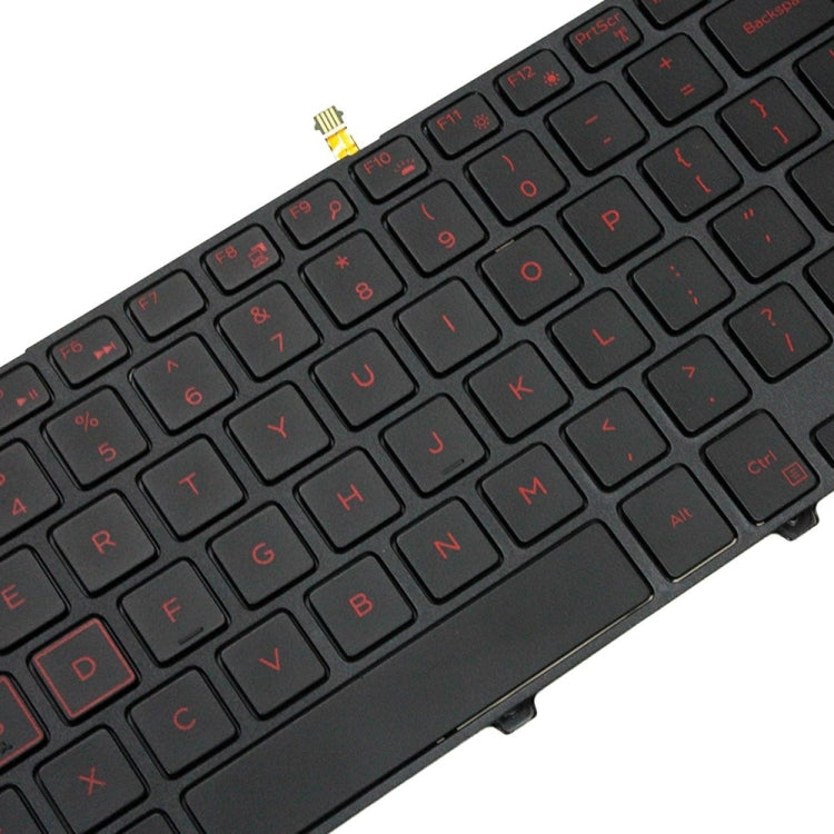 Clavier d'ordinateur portable rétroéclairé, For Dell 15-9550 / 15-3000 / 15-5542
