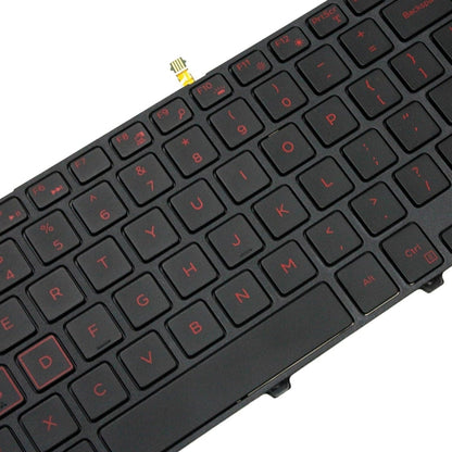 Clavier d'ordinateur portable rétroéclairé, For Dell 15-9550 / 15-3000 / 15-5542