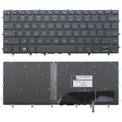Clavier d'ordinateur portable version américaine, For Dell 5510 M5510 15-7558 7568 XPS 15-9550, For Dell Inspiron 15 3521 3531 15R 5521 5537