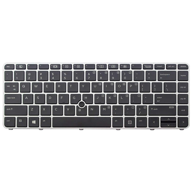 Clavier rétroéclairé pour ordinateur portable version américaine sans doigts