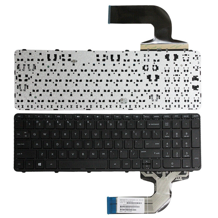 Clavier d'ordinateur portable avec cadre, For HP 15-E / 15-N / 15-D, For HP 17-e, For HP Envy4 4-1000