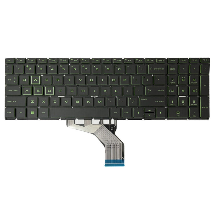 Clavier rétroéclairé pour ordinateur portable version américaine, For HP Pavilion Gaming 15-DK