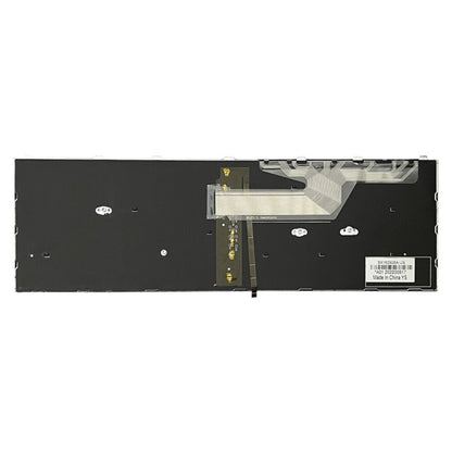 Clavier rétroéclairé pour ordinateur portable Silver Frame US Version