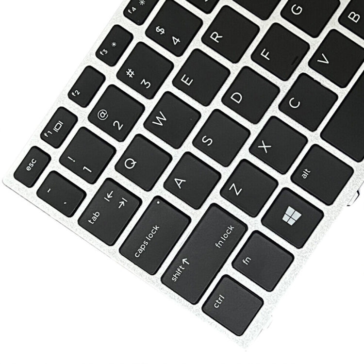 Clavier rétroéclairé pour ordinateur portable Silver Frame US Version
