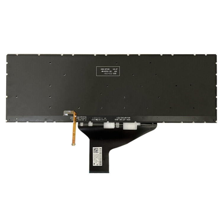 Clavier rétroéclairé pour ordinateur portable version US rouge