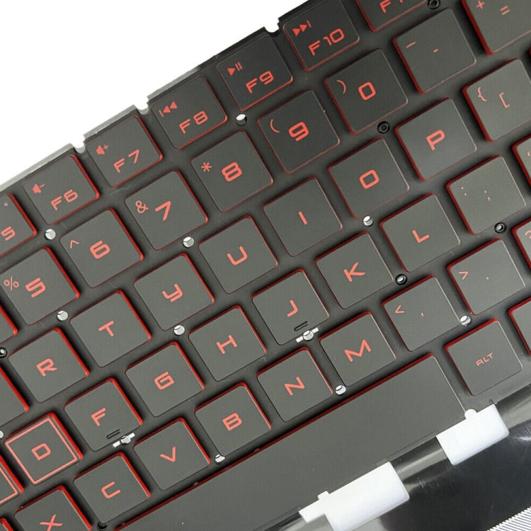 Clavier rétroéclairé pour ordinateur portable version US rouge