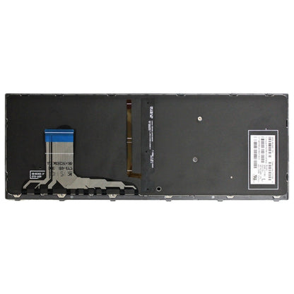 Clavier rétroéclairé pour ordinateur portable à cadre gris version US