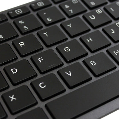 Clavier rétroéclairé pour ordinateur portable à cadre gris version US