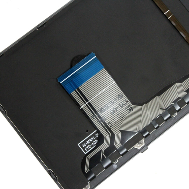 Clavier rétroéclairé pour ordinateur portable à cadre gris version US