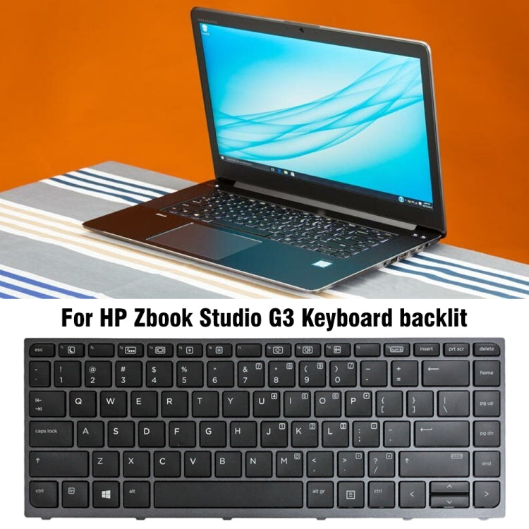 Clavier rétroéclairé pour ordinateur portable à cadre gris version US