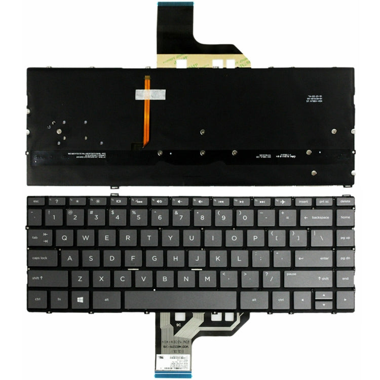Clavier d'ordinateur portable marron version US