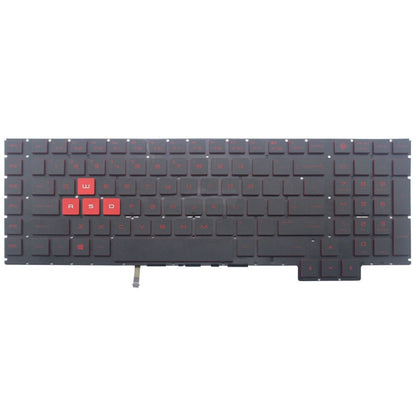 Clavier rétroéclairé pour ordinateur portable version américaine, For HP Omen 17-AN / 17T-AN