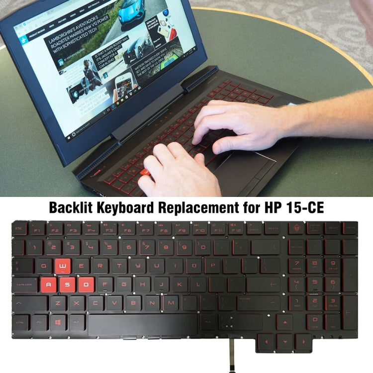 Clavier d'ordinateur portable version américaine, For HP 15-CE