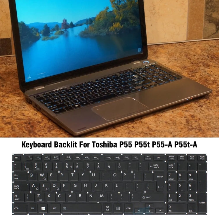 Clavier rétroéclairé pour ordinateur portable