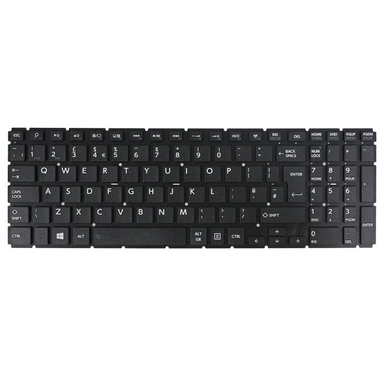 Clavier d'ordinateur portable version britannique, For TOSHIBA L50-BX