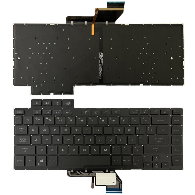 Clavier d'ordinateur portable rétroéclairé version américaine, For Asus ROG GU502G GU502GV GU502GU