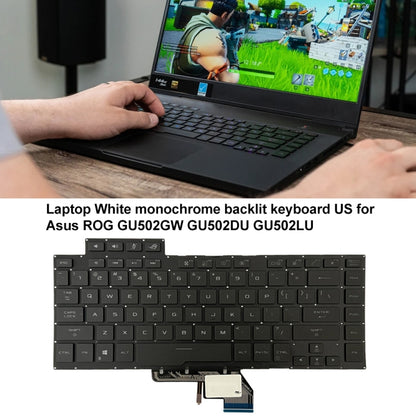 Clavier d'ordinateur portable rétroéclairé version américaine, For Asus ROG GU502G GU502GV GU502GU