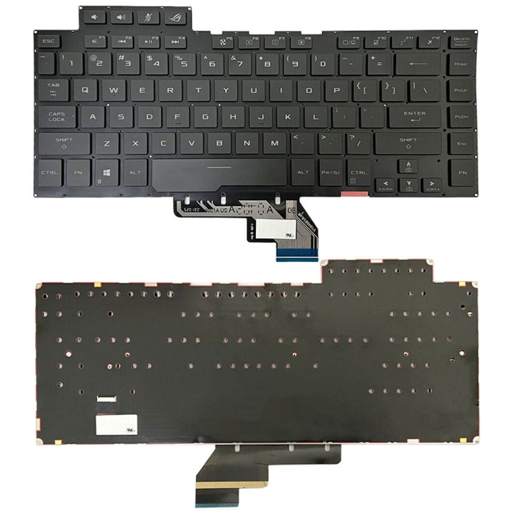 Clavier d'ordinateur portable rétroéclairé version américaine, For Asus ROG GU502G GU502GV GU502GU