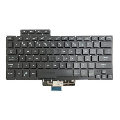 Clavier d'ordinateur portable rétroéclairé version américaine, For ASUS ROG G14 Zephyrus GA401 GA401I