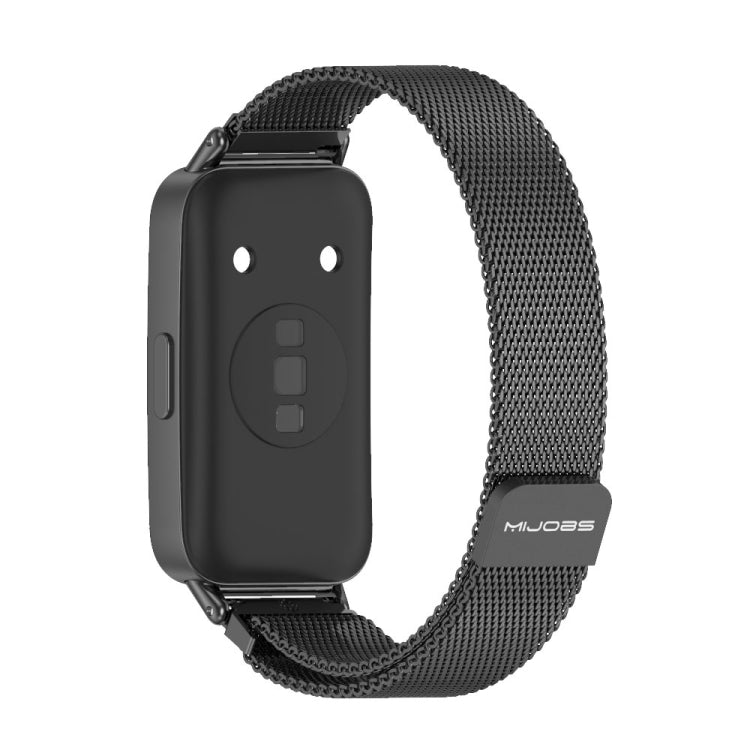 Mijobs Milan Bracelet de montre magnétique en acier inoxydable, For Huawei Band 8 / 9 / 10