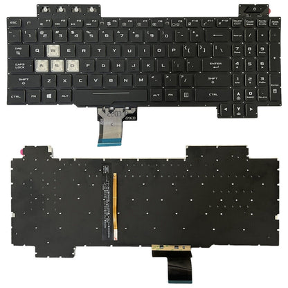 Clavier d'ordinateur portable rétroéclairé version américaine, For Asus Gaming FX505D FX505DY FX505DD