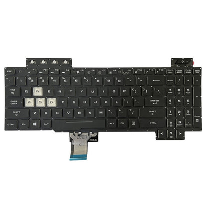 Clavier d'ordinateur portable rétroéclairé version américaine, For Asus Gaming FX505D FX505DY FX505DD