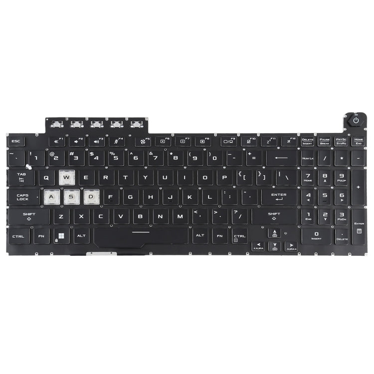 Clavier d'ordinateur portable rétroéclairé version américaine, For Asus ROG Strix GL703V GL703VD GL703VM