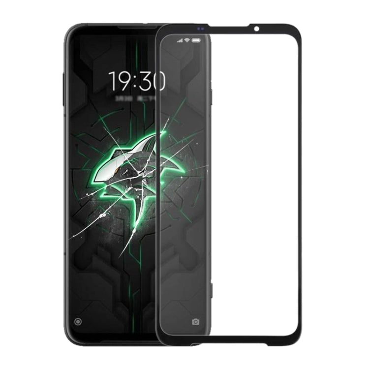 Lentille extérieure en verre de l'écran avant avec adhésif optiquement transparent OCA, For Xiaomi Black Shark 3