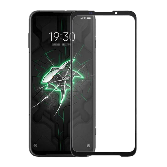 Lentille extérieure en verre de l'écran avant avec adhésif optiquement transparent OCA, For Xiaomi Black Shark 3