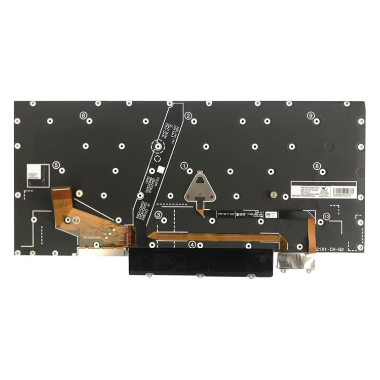 Clavier d'ordinateur portable rétroéclairé