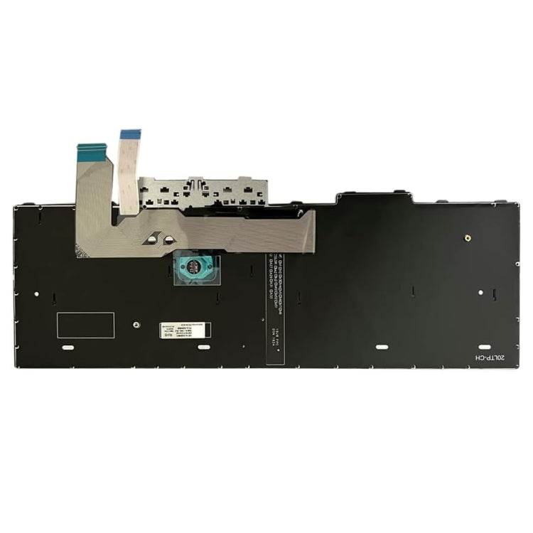 Clavier d'ordinateur portable rétroéclairé version américaine, For Lenovo ThinkPad T15p Gen 1 20TN 20TM