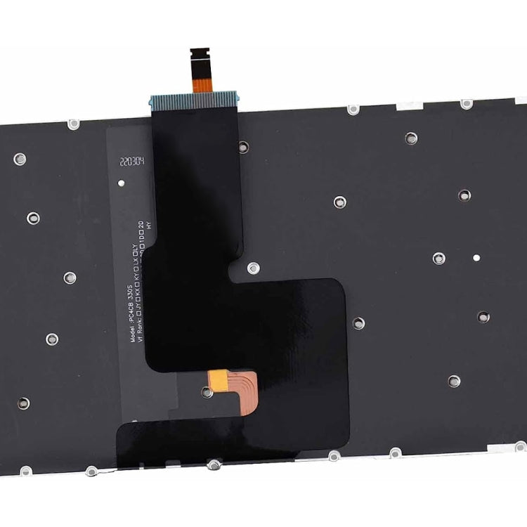 Clavier d'ordinateur portable rétroéclairé version américaine, For Lenovo Yoga Flex 5-1470 / Flex 5-1570