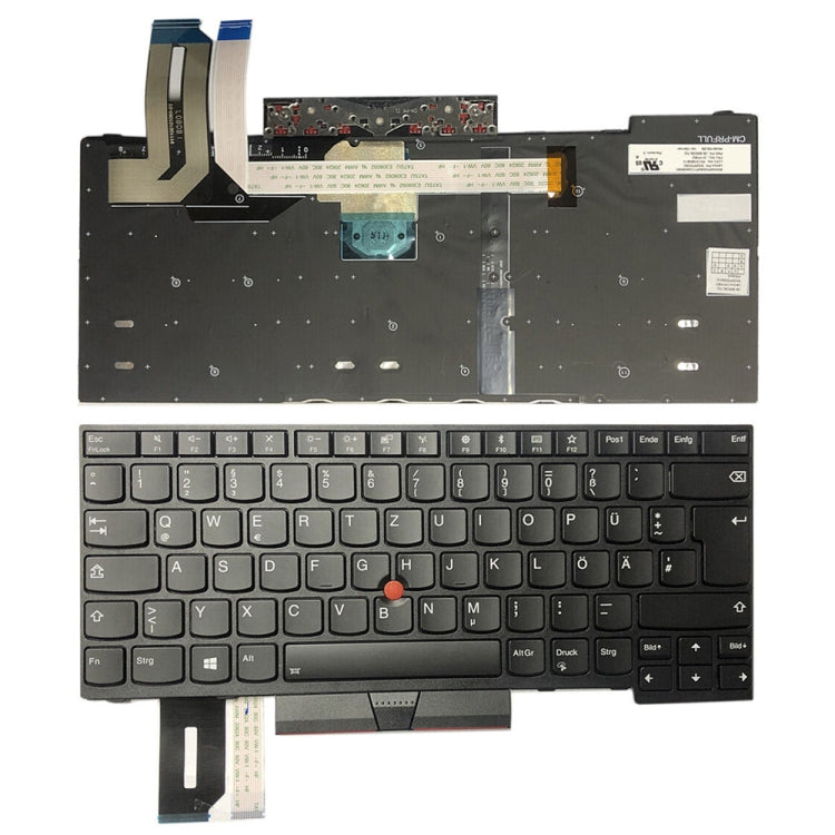 Clavier d'ordinateur portable version allemande