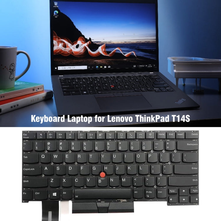 Clavier d'ordinateur portable version américaine, For Lenovo ThinkPad  T490S T14S 20T0 20T1, For Lenovo Thinkpad T490S T495S E490S