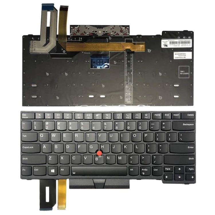 Clavier d'ordinateur portable rétroéclairé version américaine, For Lenovo ThinkPad T14 Gen1 20S0 20S1