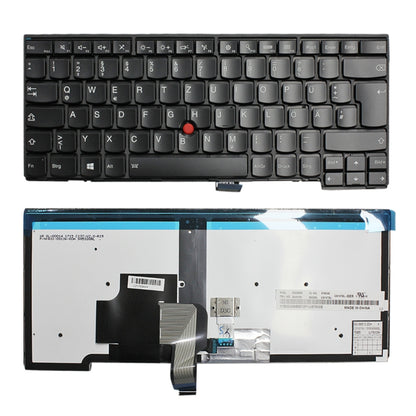 Clavier d'ordinateur portable à rétroéclairage blanc version allemande