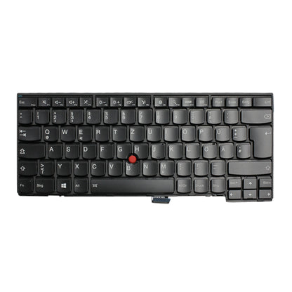 Clavier d'ordinateur portable à rétroéclairage blanc version allemande