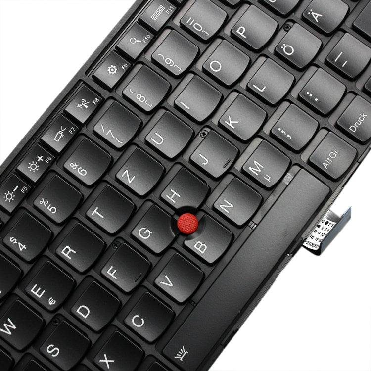 Clavier d'ordinateur portable à rétroéclairage blanc version allemande