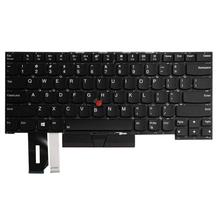 Clavier d'ordinateur portable rétroéclairé avec touche d'entrée en anglais