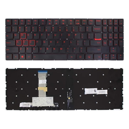 Clavier d'ordinateur portable, For Lenovo 110 Touch-15ACL / 110-15ACL, For Lenovo Legion Y520 Y520-15IKB, For Lenovo IdeaPad 320-14ISK 320-14IKB, For Lenovo ThinkPad T570